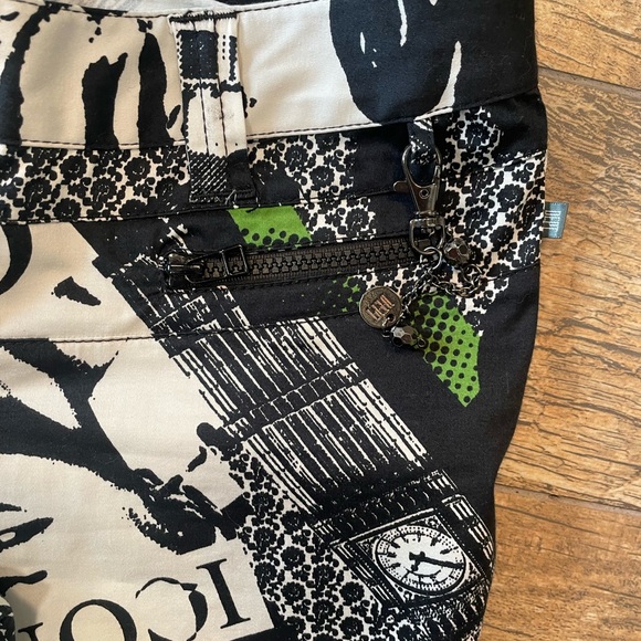 D.E.P.T size S, fun print, pants, waist measurement is 15, length is 32 - Picture 4 of 8